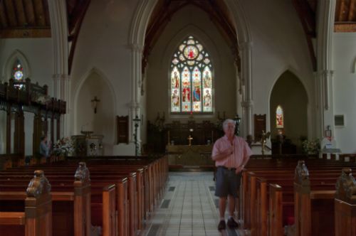 Inside St Mathew's Church