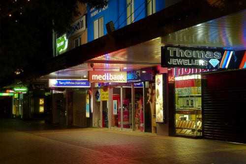 Dean St shop fronts