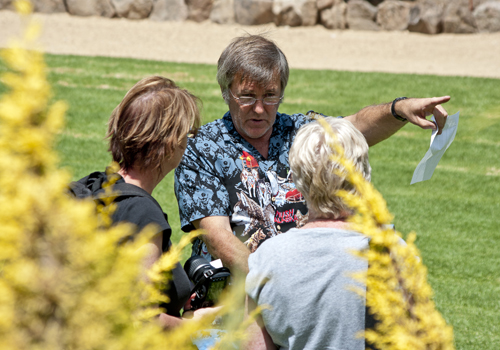 Mentor Malcolm at work